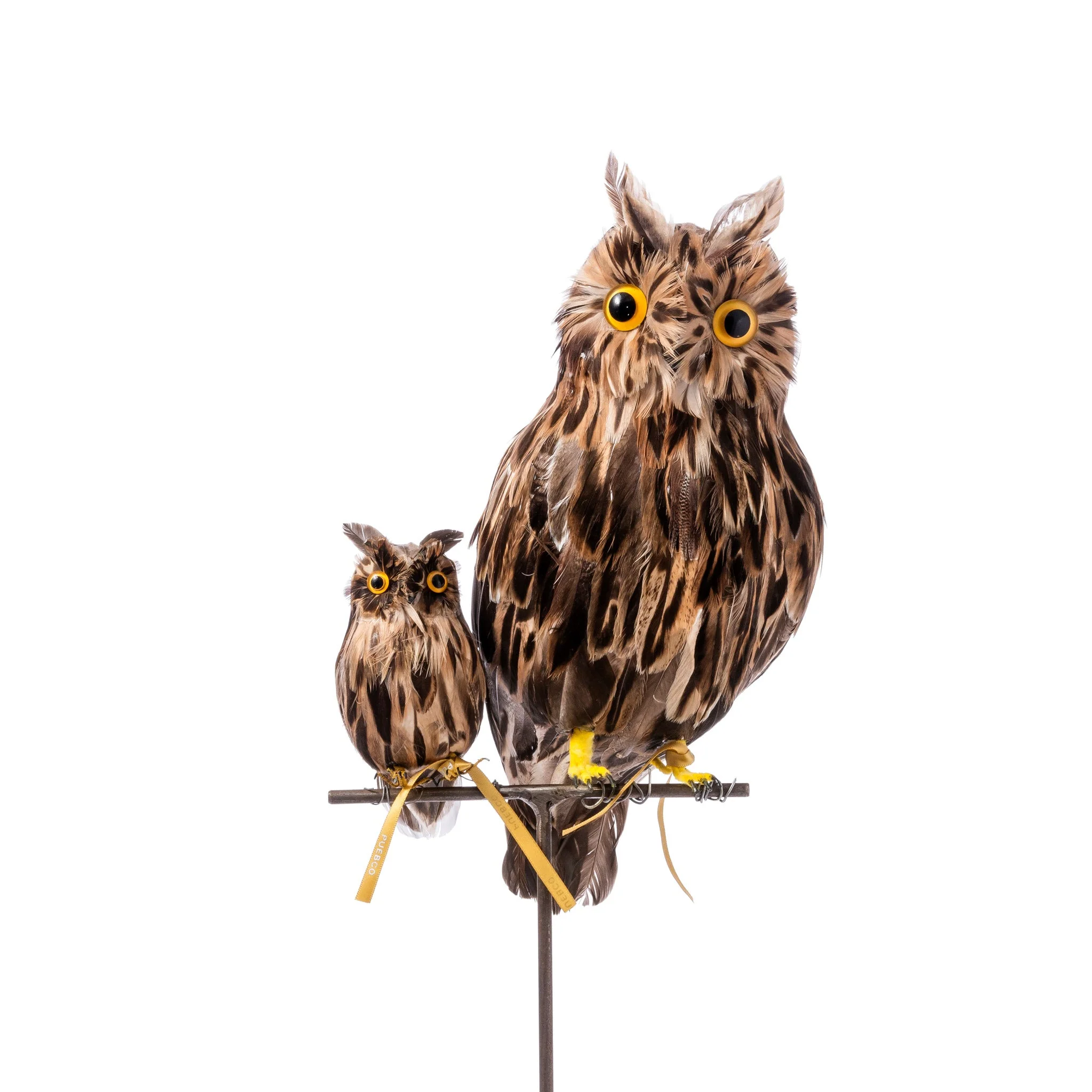 ARTIFICIAL BIRDS Owl Brown / Small - Image 3