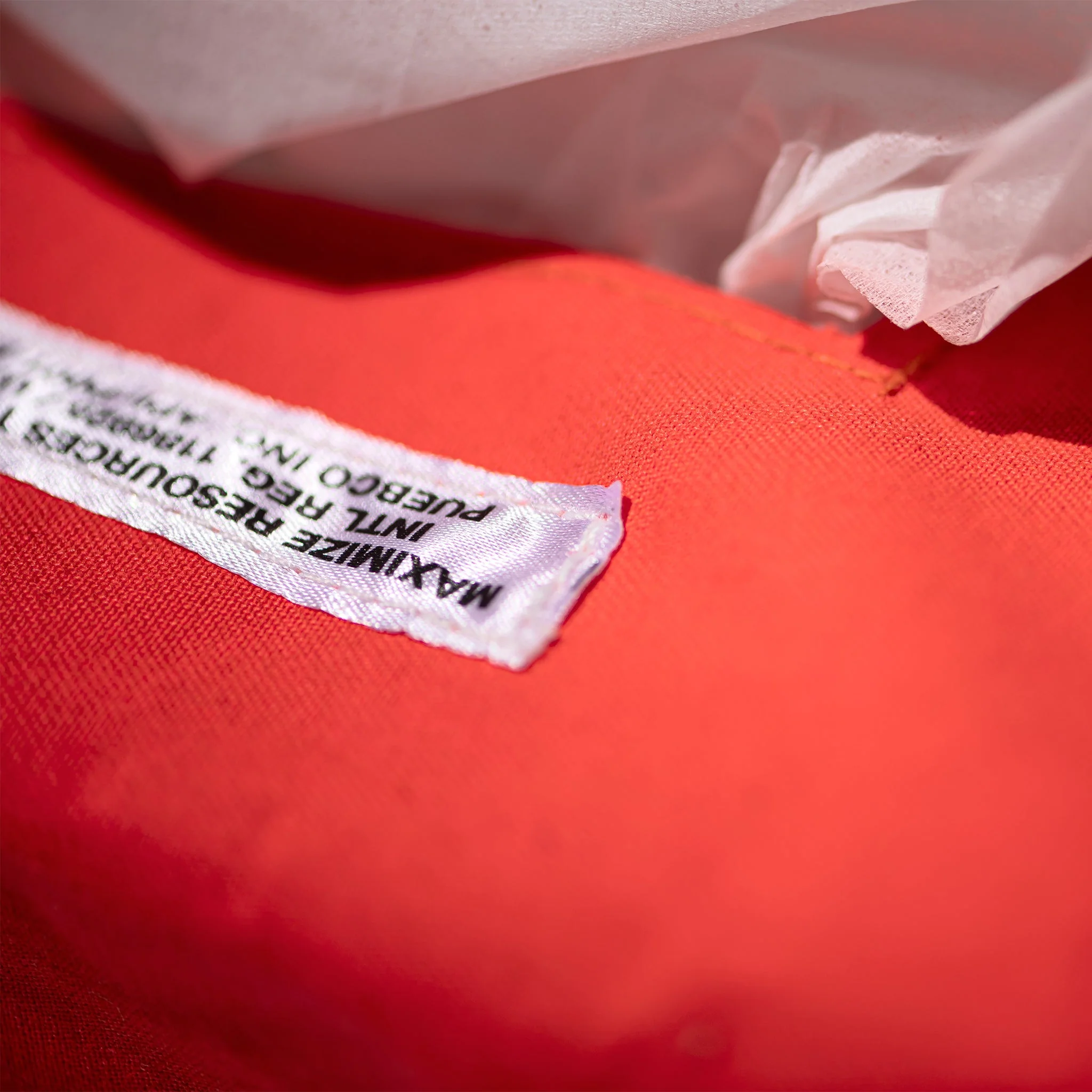 EMERGENCY TISSUE BOX COVER / Neon Orange - Image 4