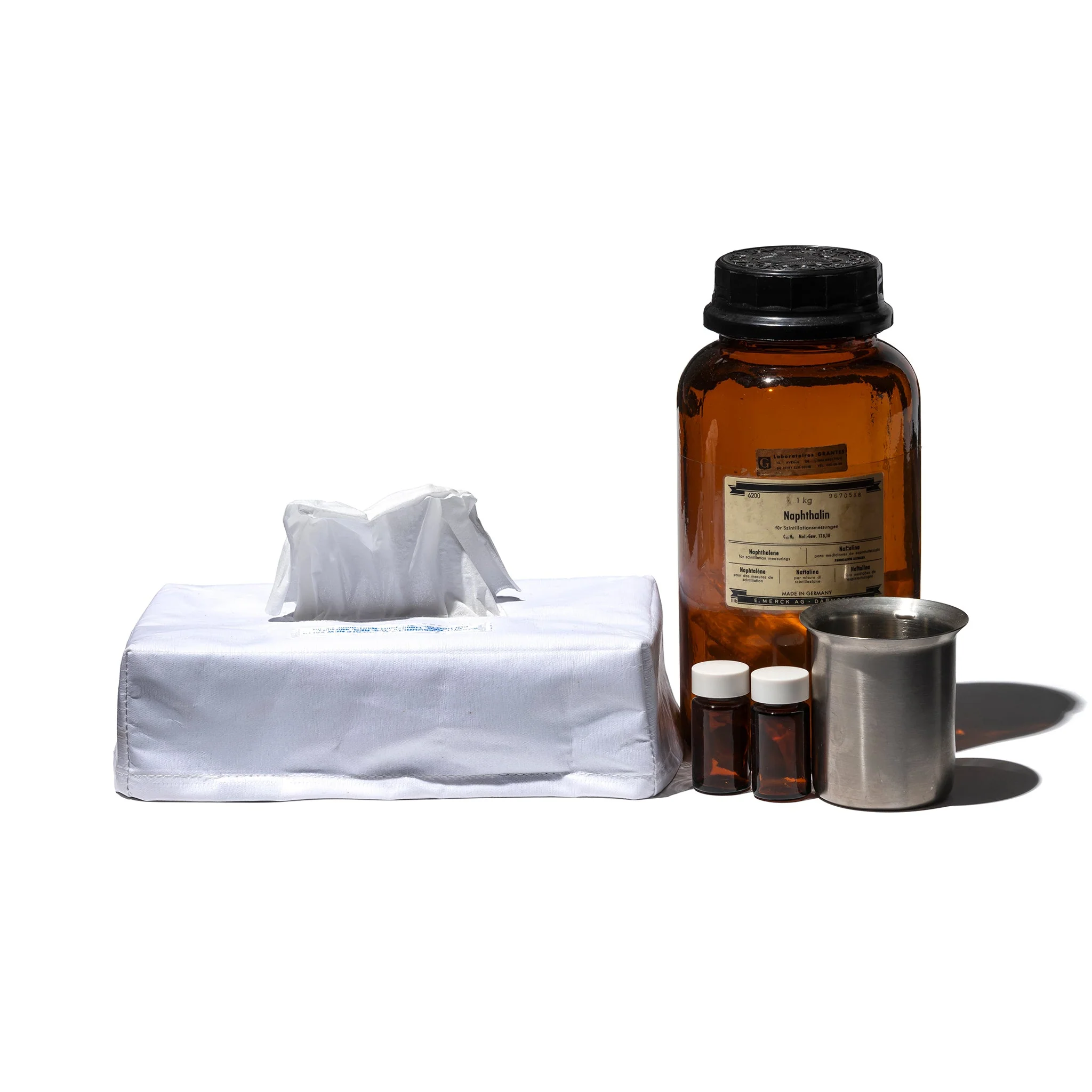 EMERGENCY TISSUE BOX COVER / White - Image 2