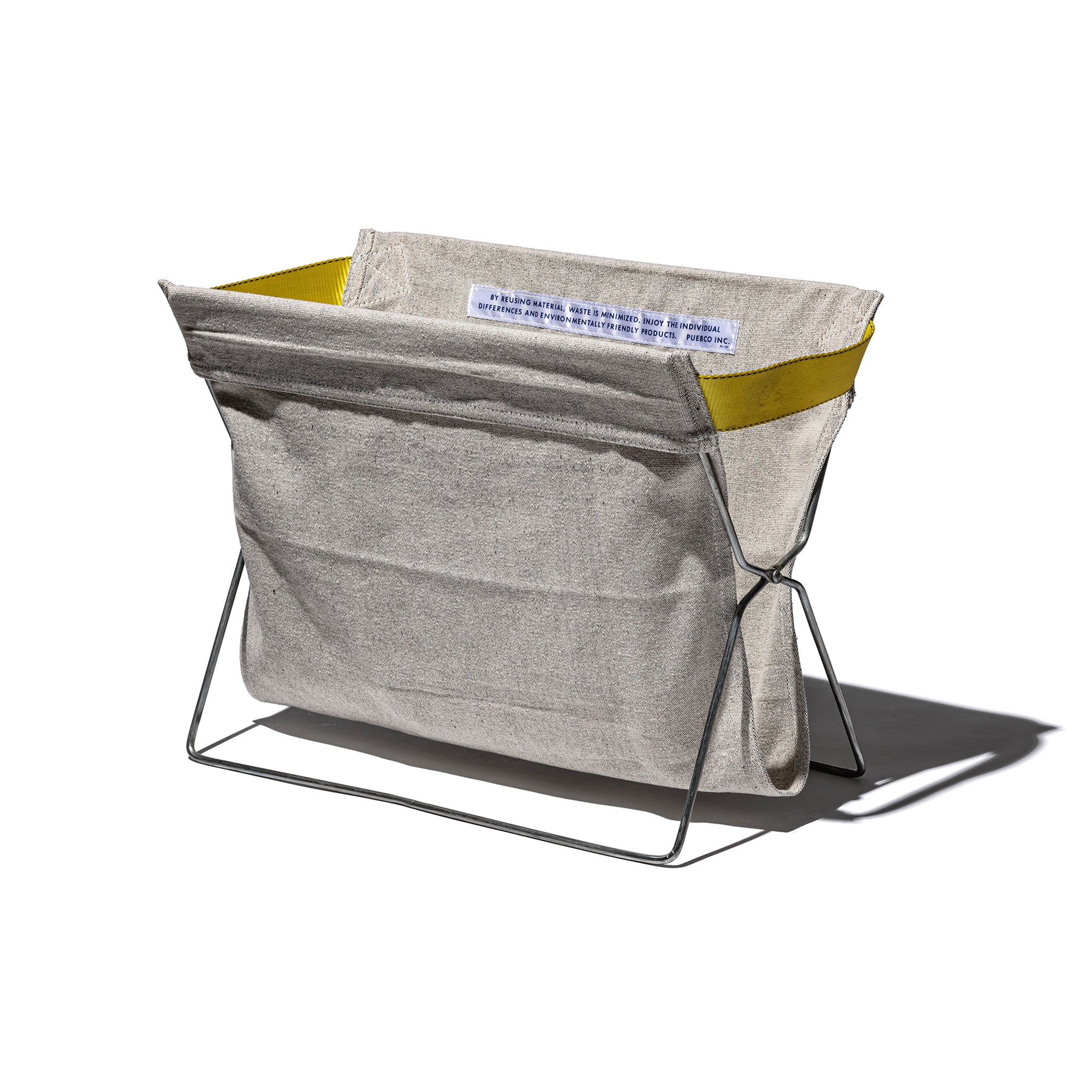 FOLDING BAG STORAGE FOR CAFÉ / Ivory - Black Mix - Image 7