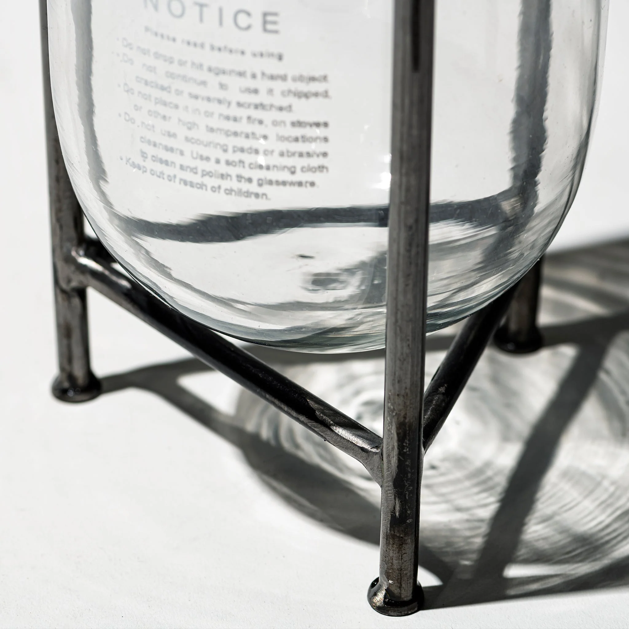 GLASS TUBE WITH STAND - Image 6