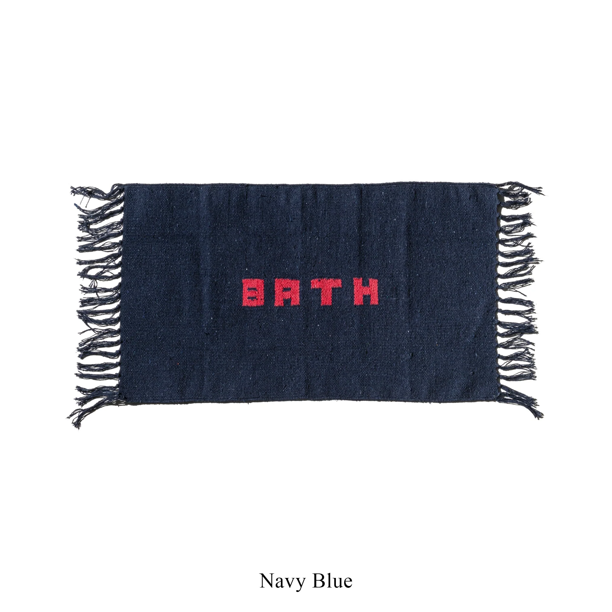 HANDLOOMED RECYCLE YARN BATH MAT - Image 6