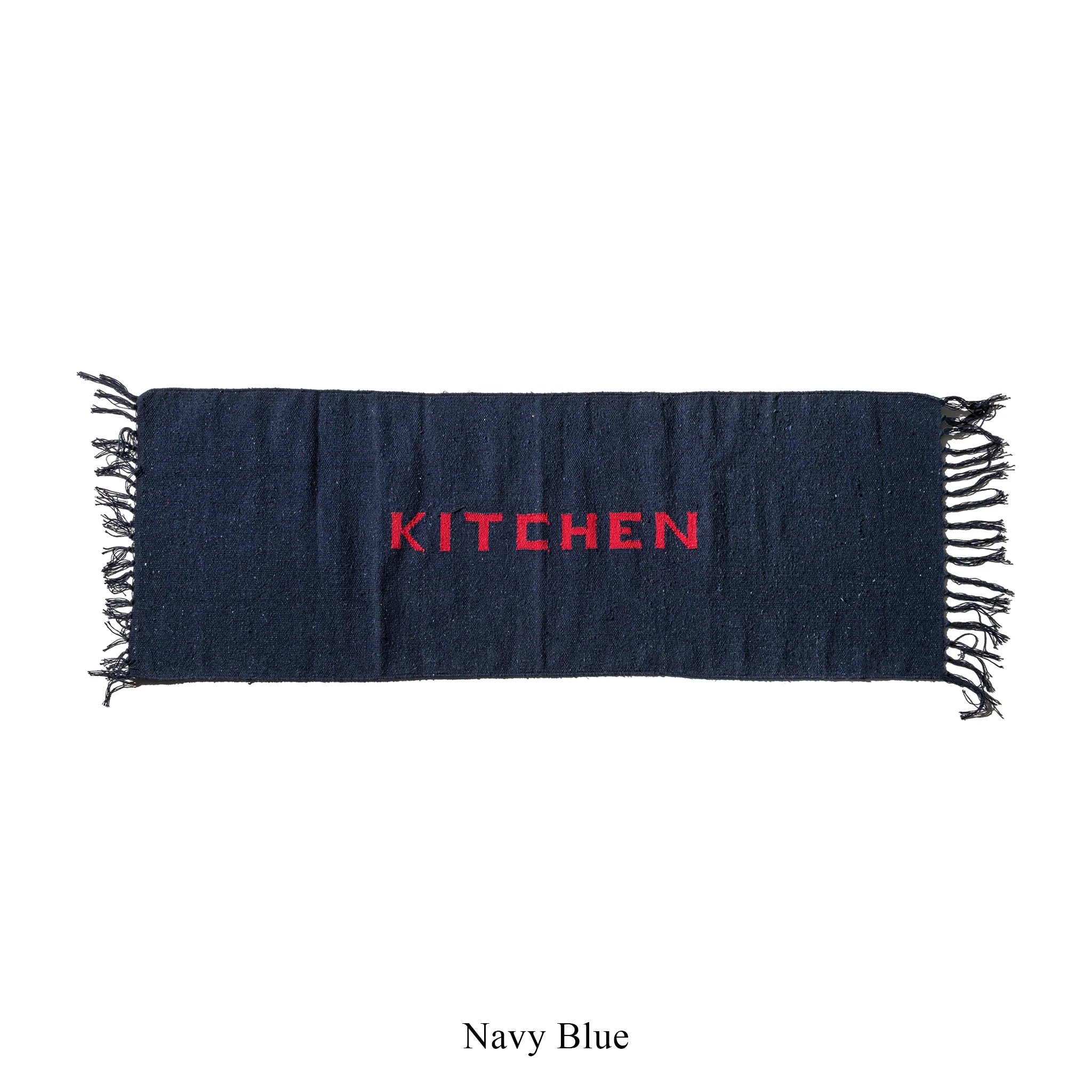 HANDLOOMED RECYCLE YARN KITCHEN MAT - Image 5