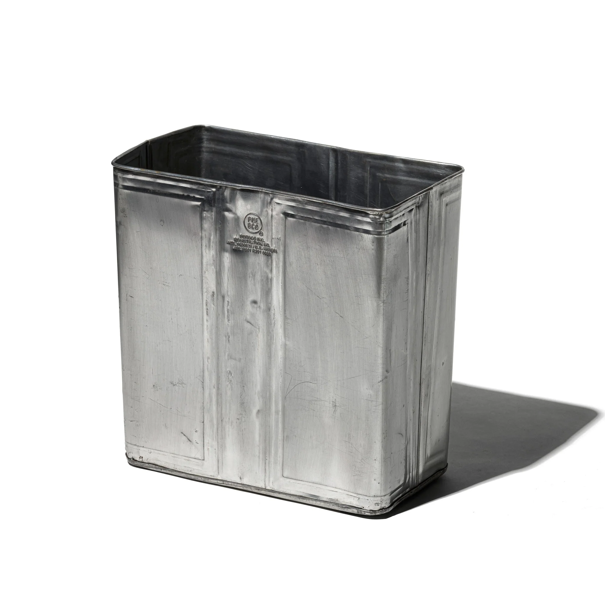 RECYCLE STEEL TRASH CAN / Rectangle - Image 4