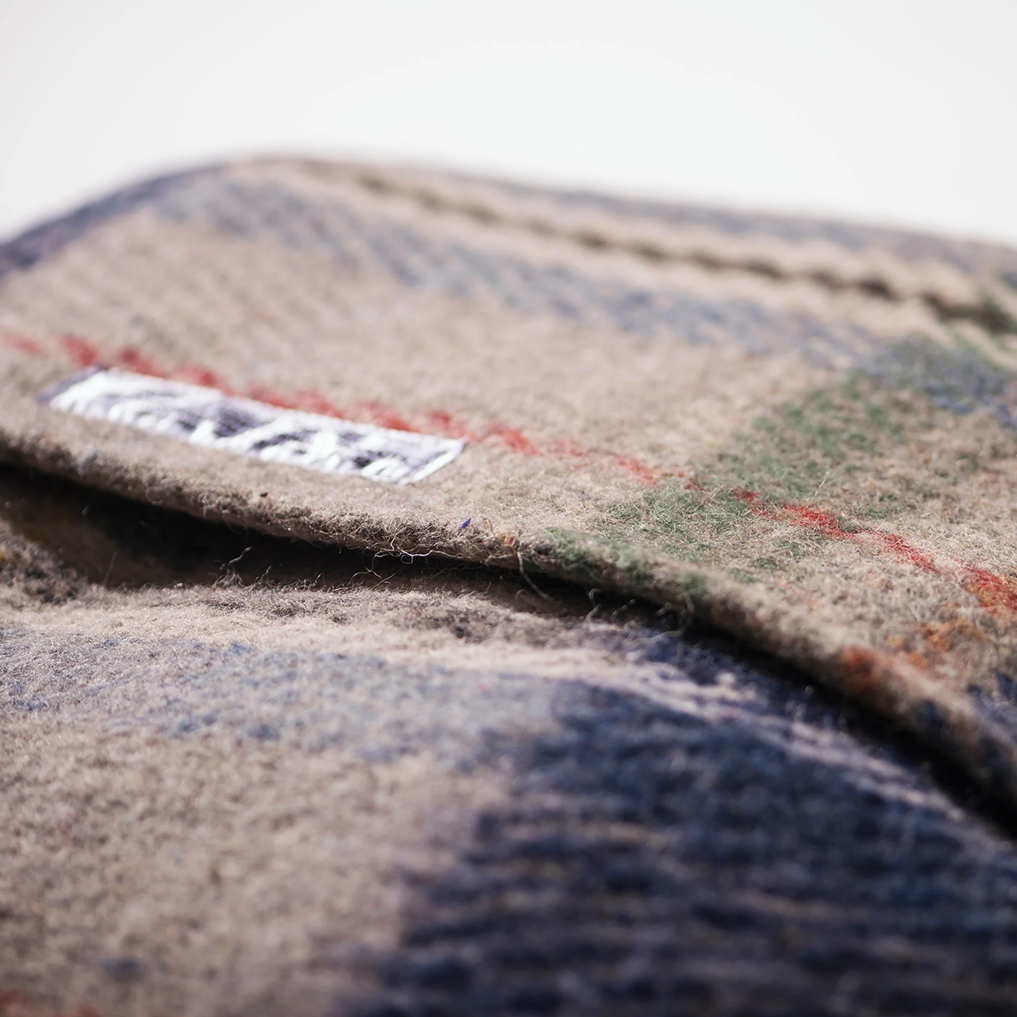 RECYCLED WOOL MIX CUSHION COVER 45 x 45 / Assorted Color - Image 6