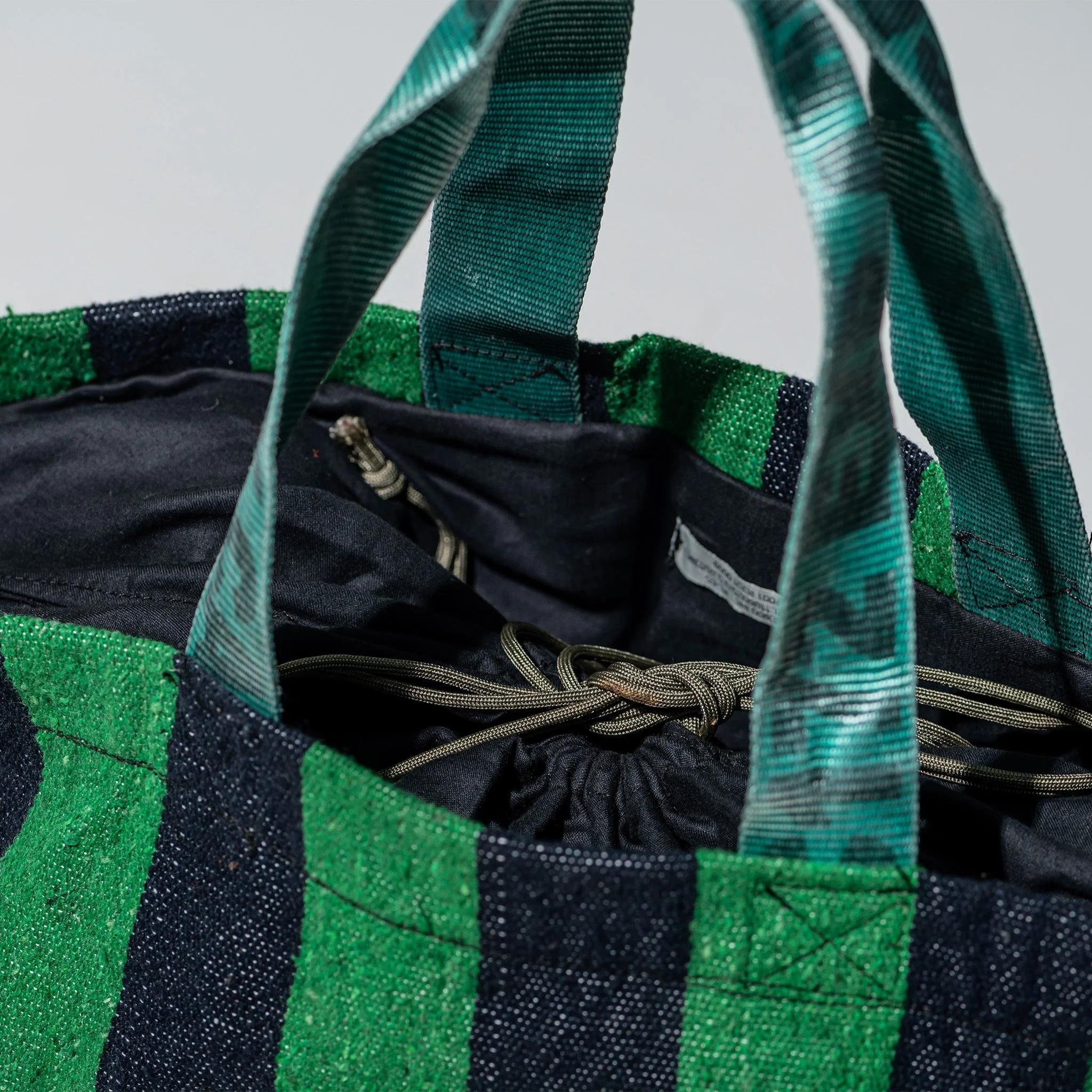 RUG BAG / Green x Navy Blue - Image 2
