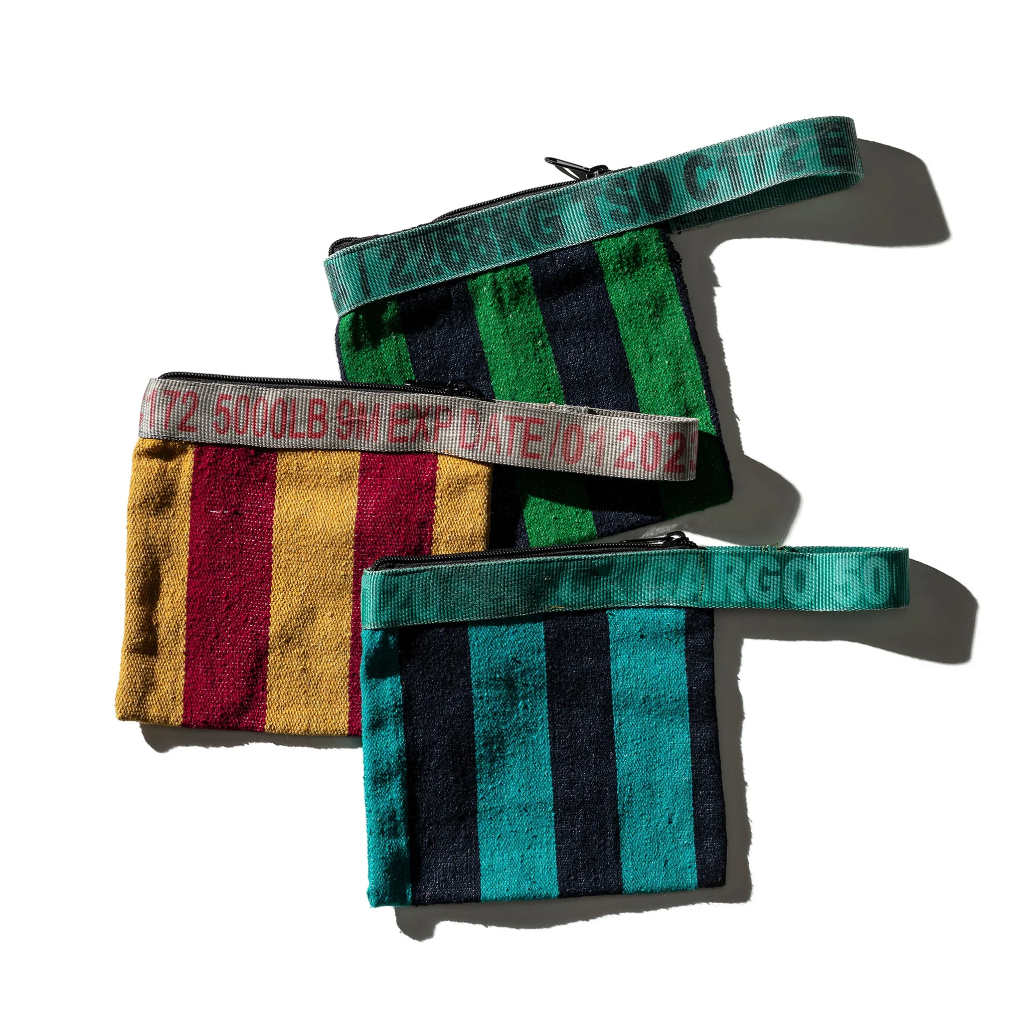 RUG POUCH / Green x Navy Blue - Image 2