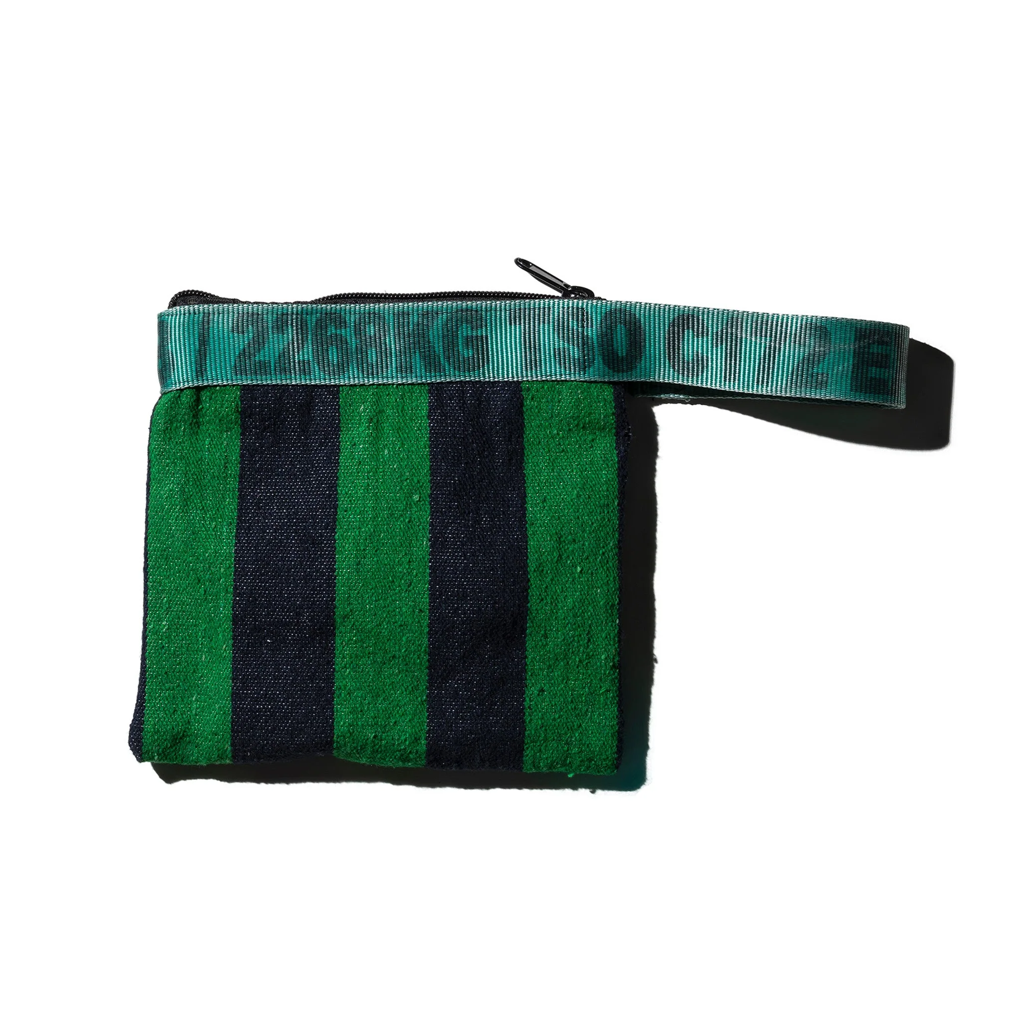 RUG POUCH / Green x Navy Blue - Image 3