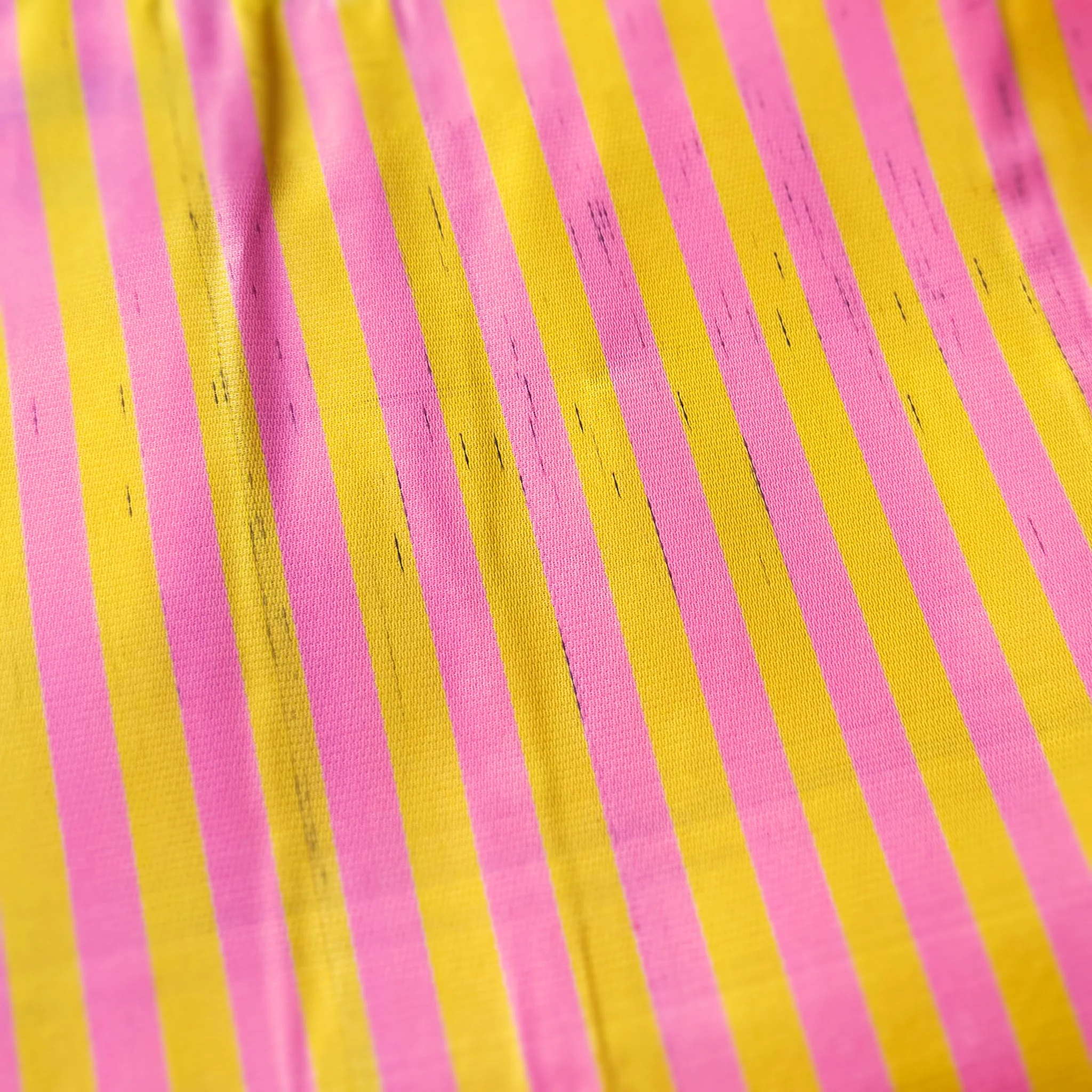 SCHOOL TIE FABRIC BAG / Green x Light Blue - Image 8