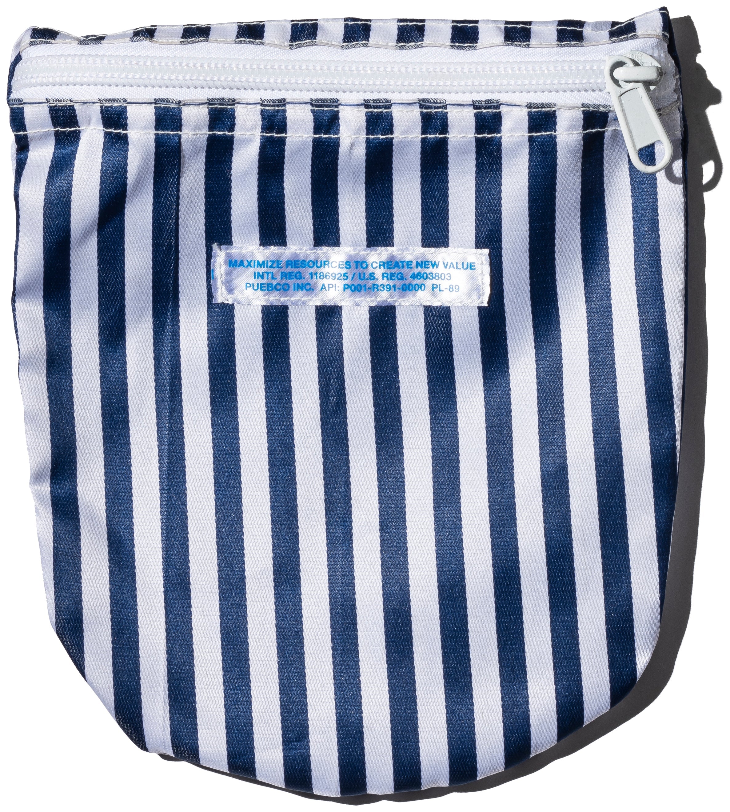 SCHOOL TIE FABRIC SEMICIRCLE POUCH - Image 9