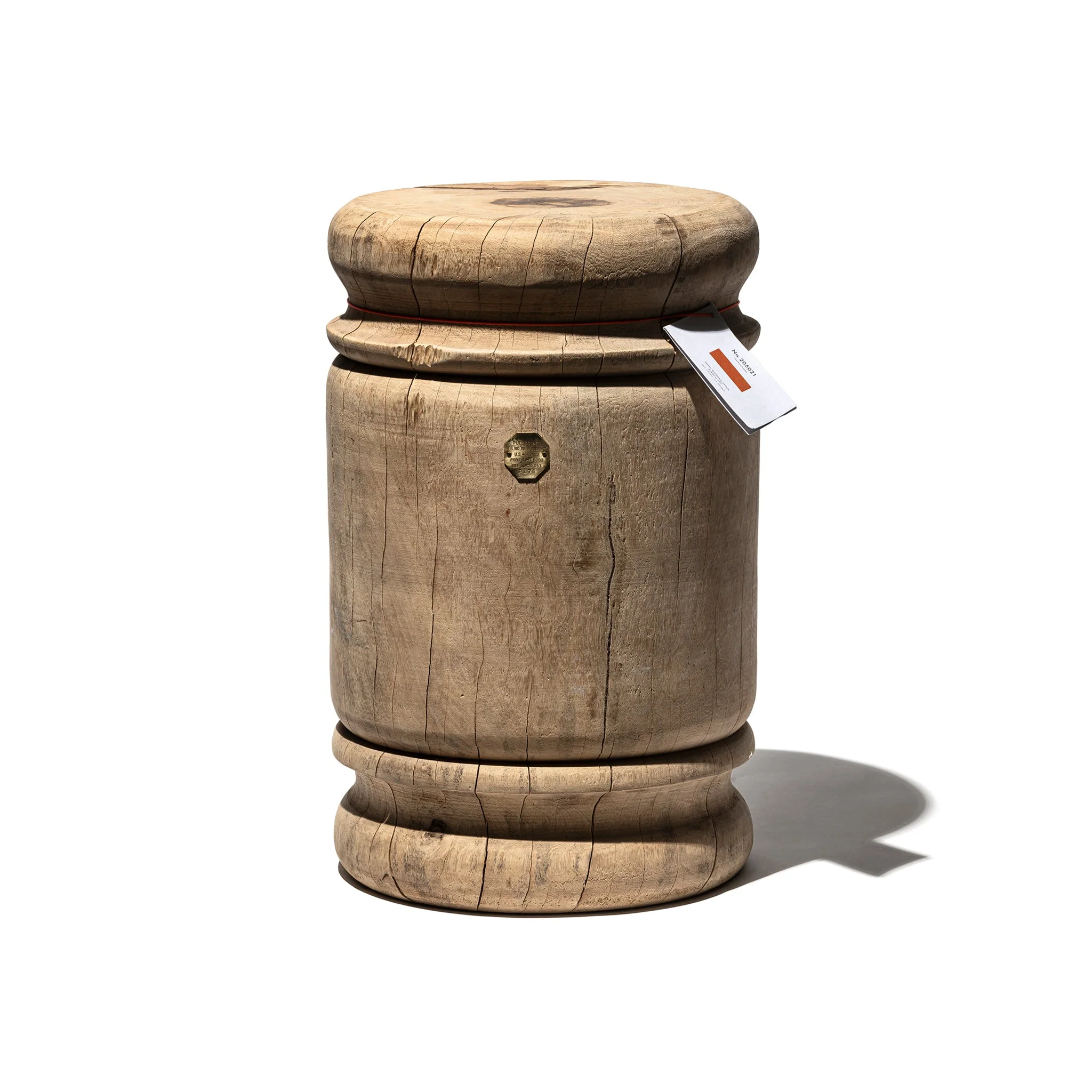 SOLID WOODEN STOOL - Image 4