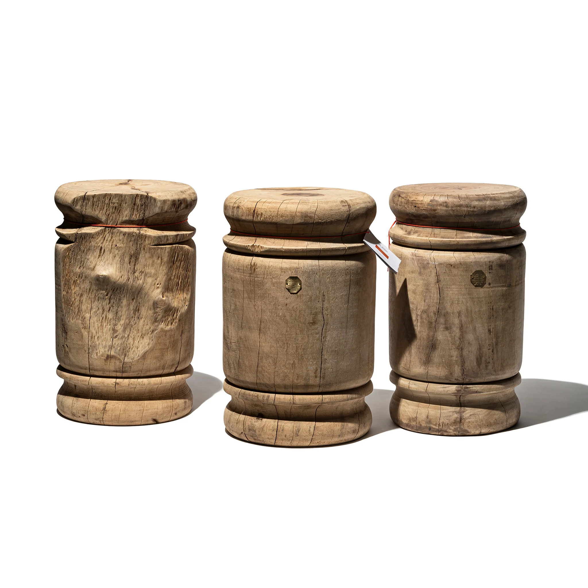 SOLID WOODEN STOOL - Image 6