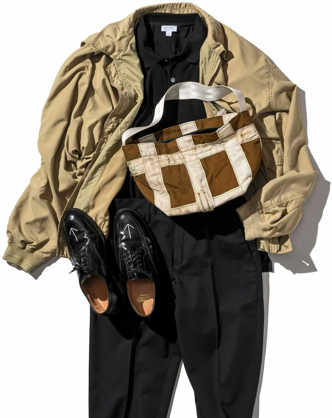 VINTAGE BROWN BRAKE PARACHUTE SMALL SHOULDER BAG - LIM.ED. - Image 2