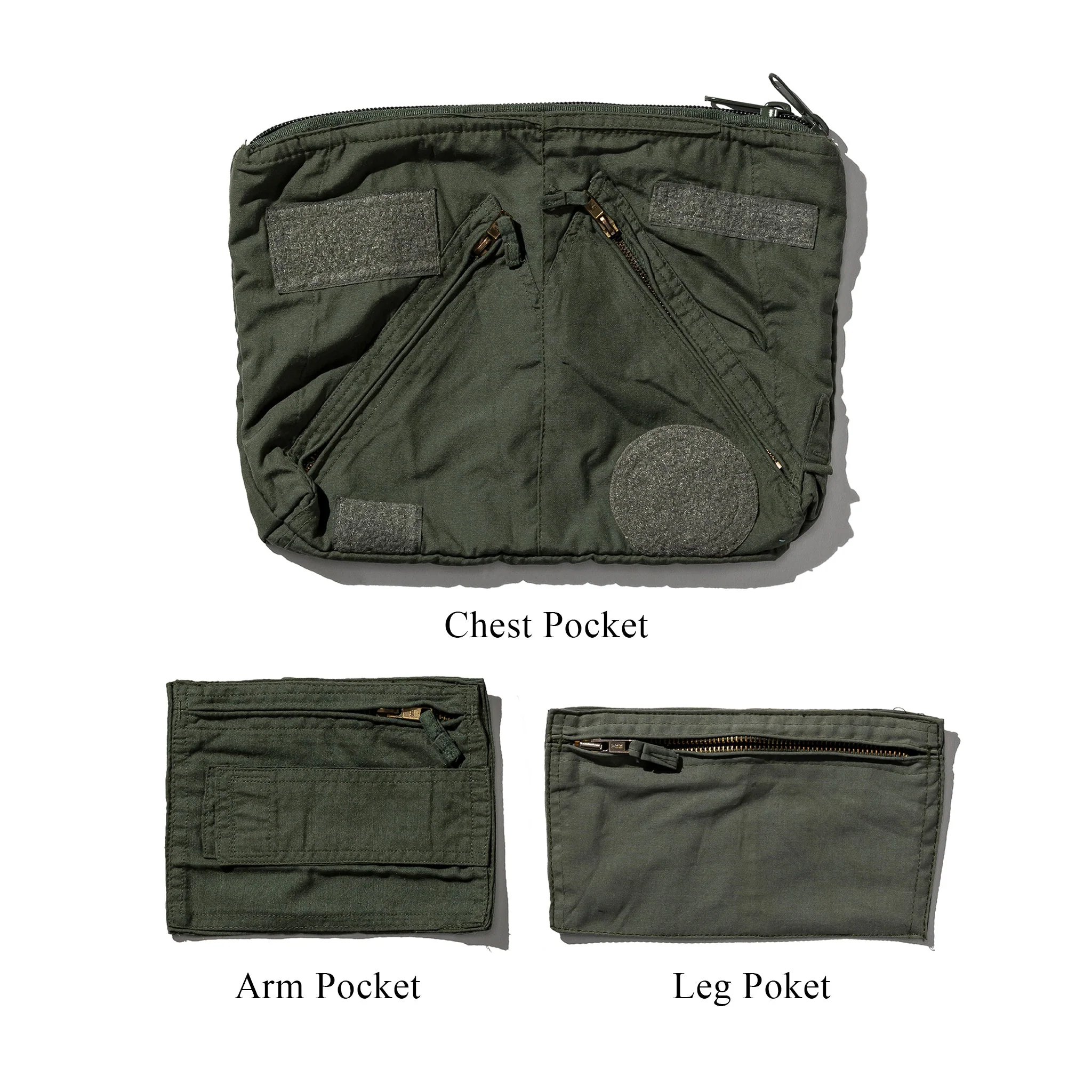 VINTAGE JUMPSUIT ARM POCKET - Image 3