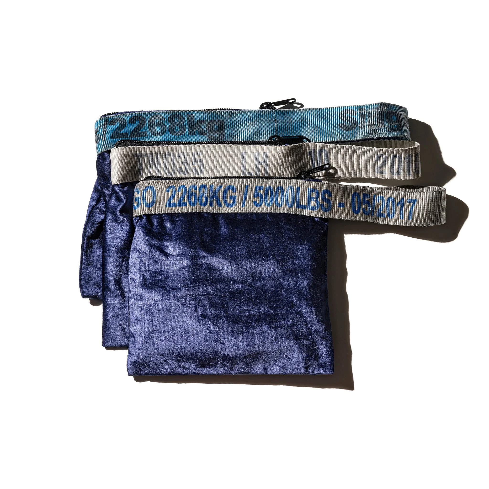 VINTAGE SLING BELT POUCH / Navy Blue - Image 3