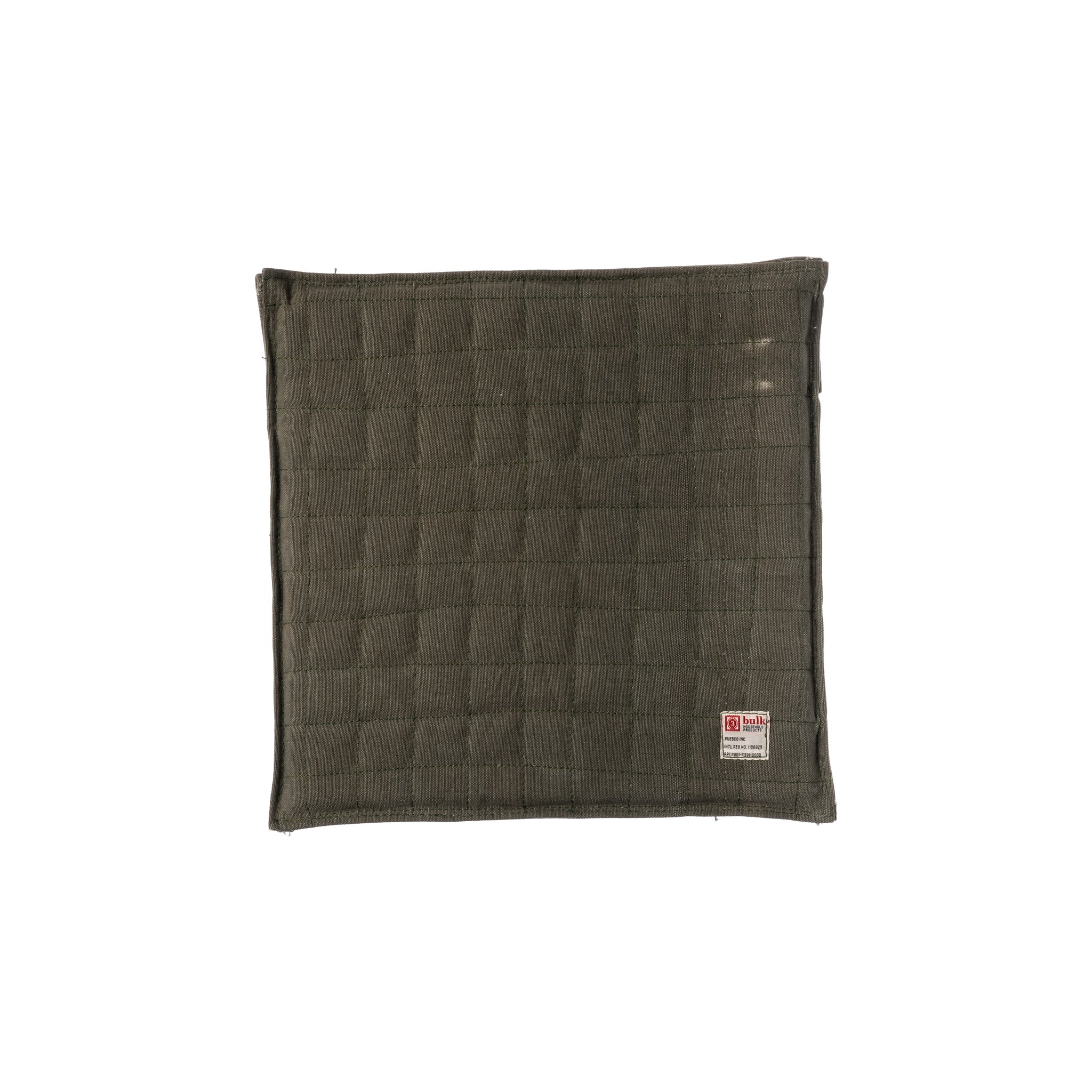 VINTAGE TENT FABRIC SEAT CUSHION - Image 3